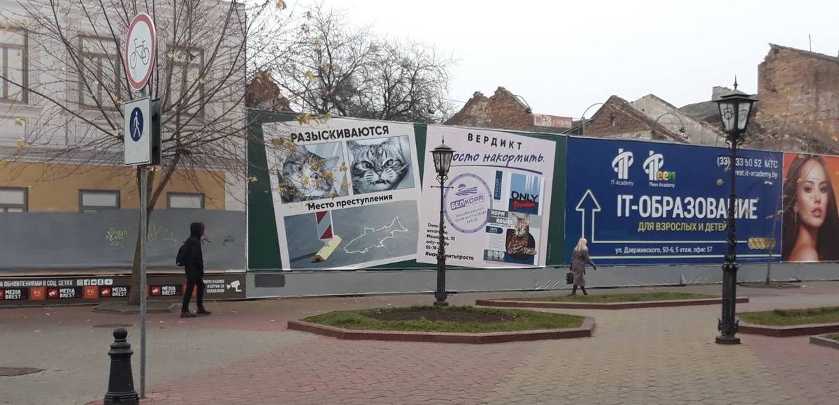 Участок застройки ул. Советской, который будет выставлен на продажу.
