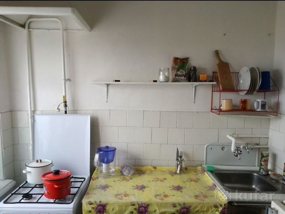 Кухня в однокомнатной квартире в Бресте по ул. Машерова с ценой аренды $120.