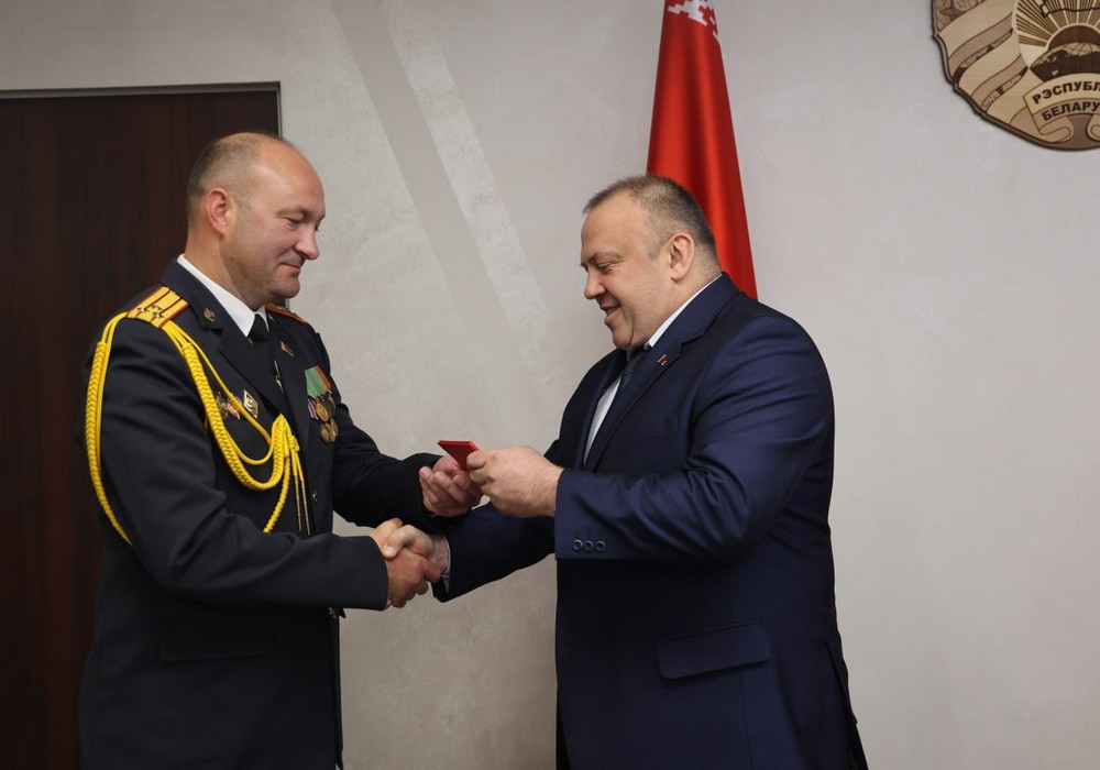 Александр Попко и Игорь Жигалов. Фото: УВД Брестского облисполкома