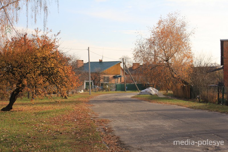 Одна из деревень на Брестчине.