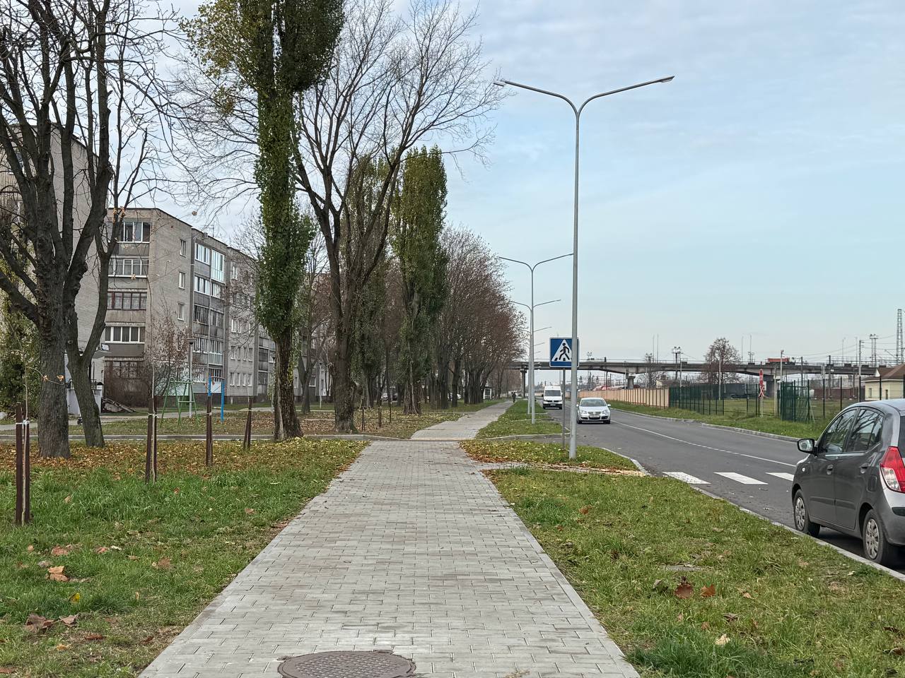 Улица Скрипникова в Бресте. 