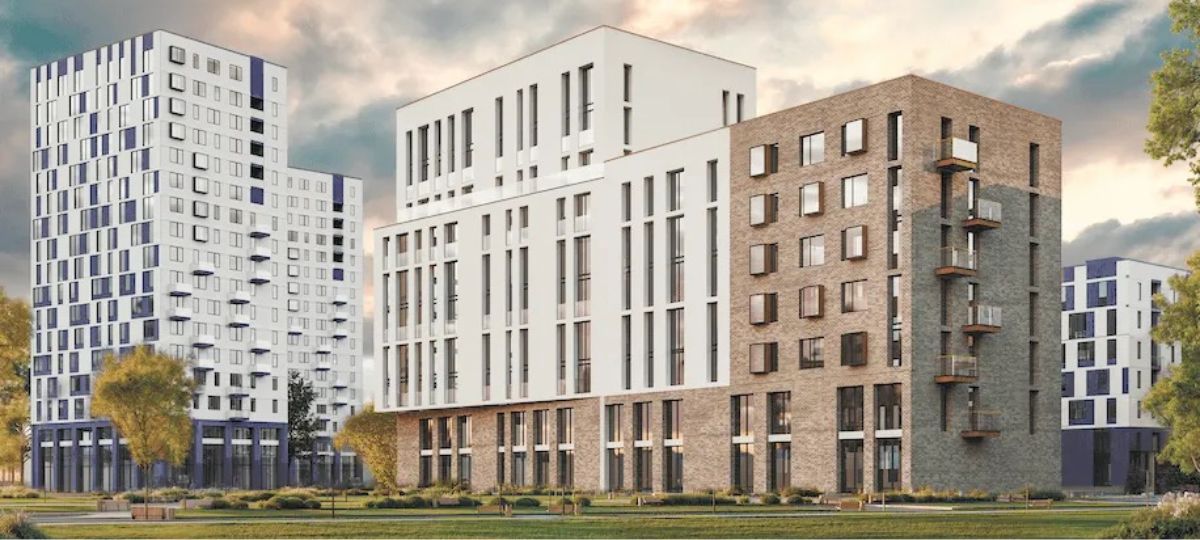 Дома, Брест, застройка, Республиканская