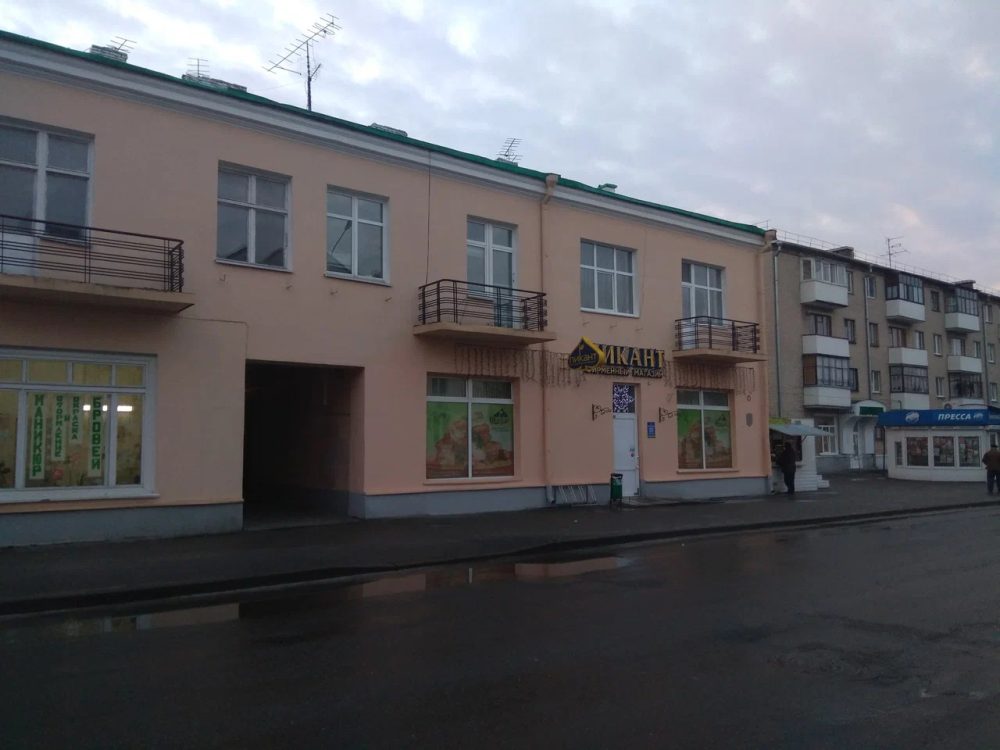 Так выглядит дом на улице Кирова, 4 в Пинске. Фото из яндекс-карт