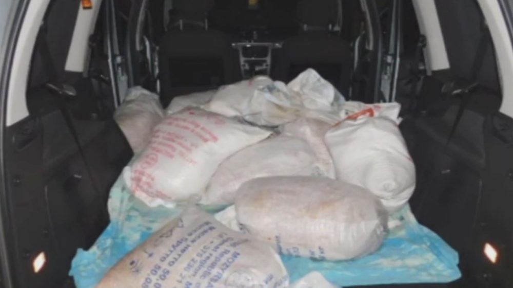 конфискованные продукты